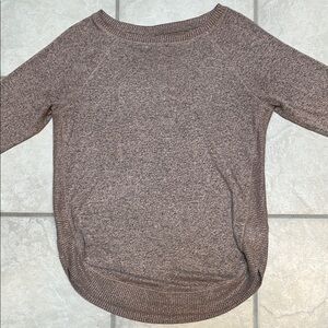 Maurices Heathered Pink Sweater